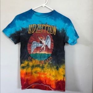 Led Zeppelin tie dyed t-shirt